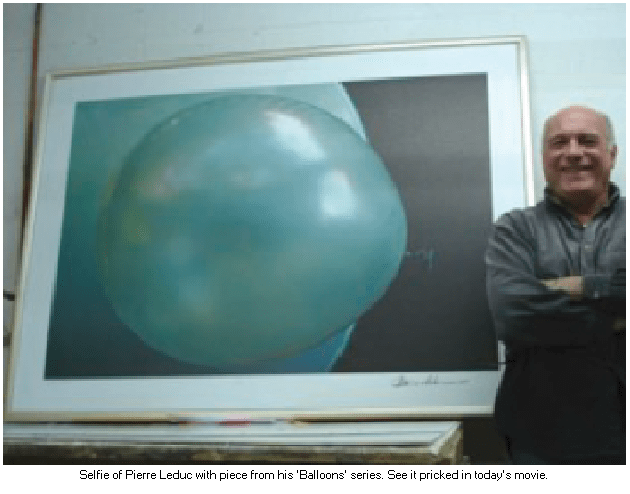 Balloons, a series by Pierre Leduc