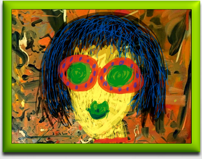 Shady Lady with Lime Aura