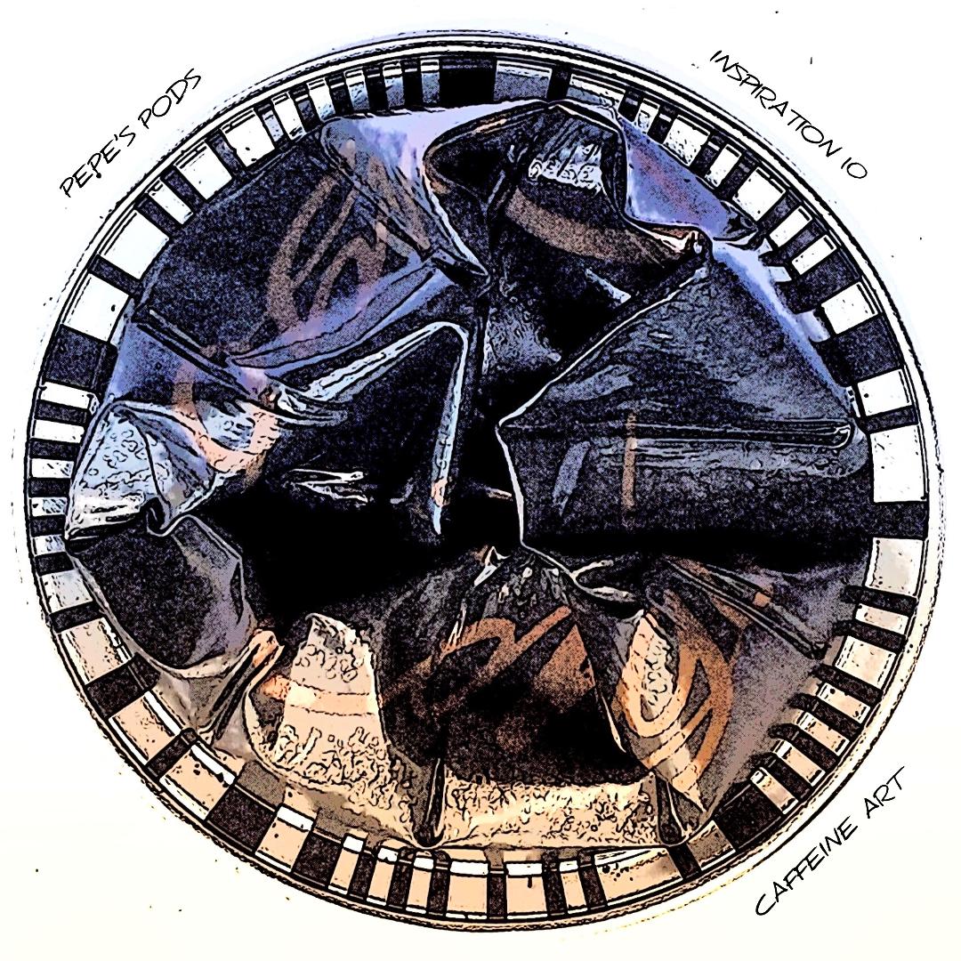 Caffeine Art 10 coffee pod art photo digital art painting