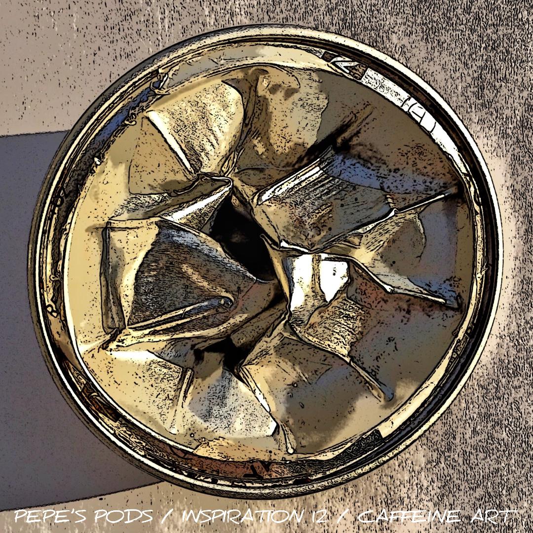 Caffeine Art 12 coffee pod art photo digital art painting