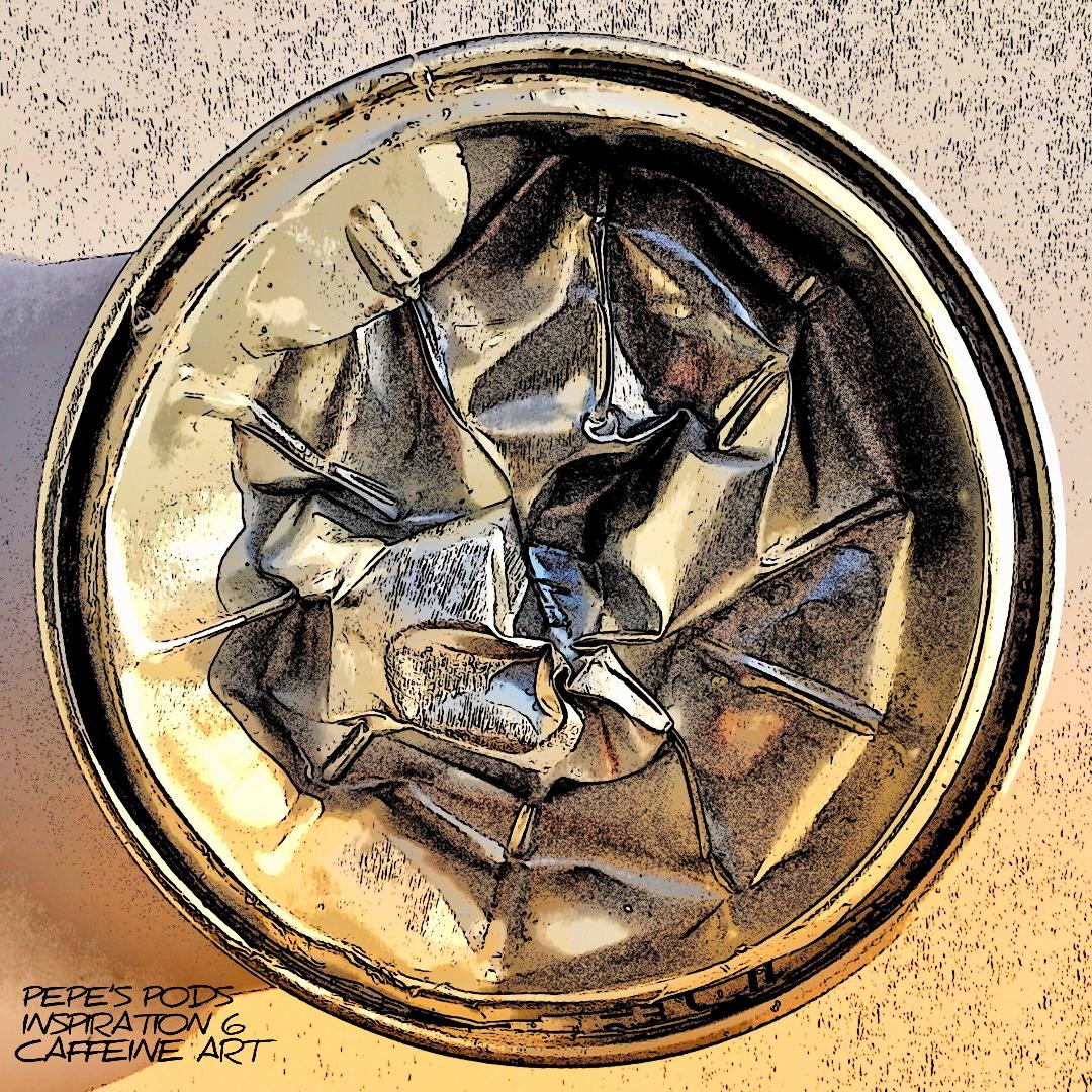 Caffeine Art 6 coffee pod art photo digital art painting