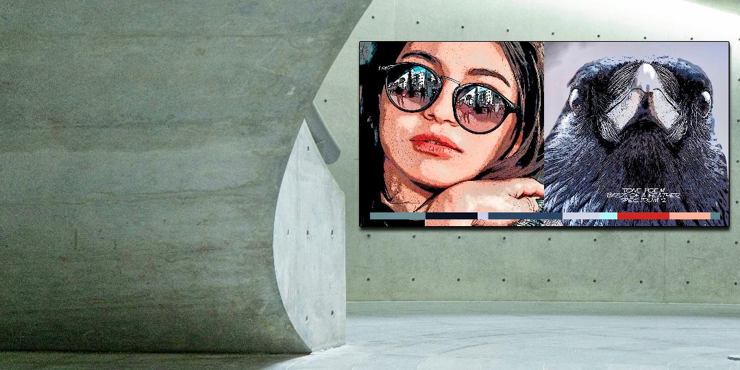 Tone Poem wall art 2