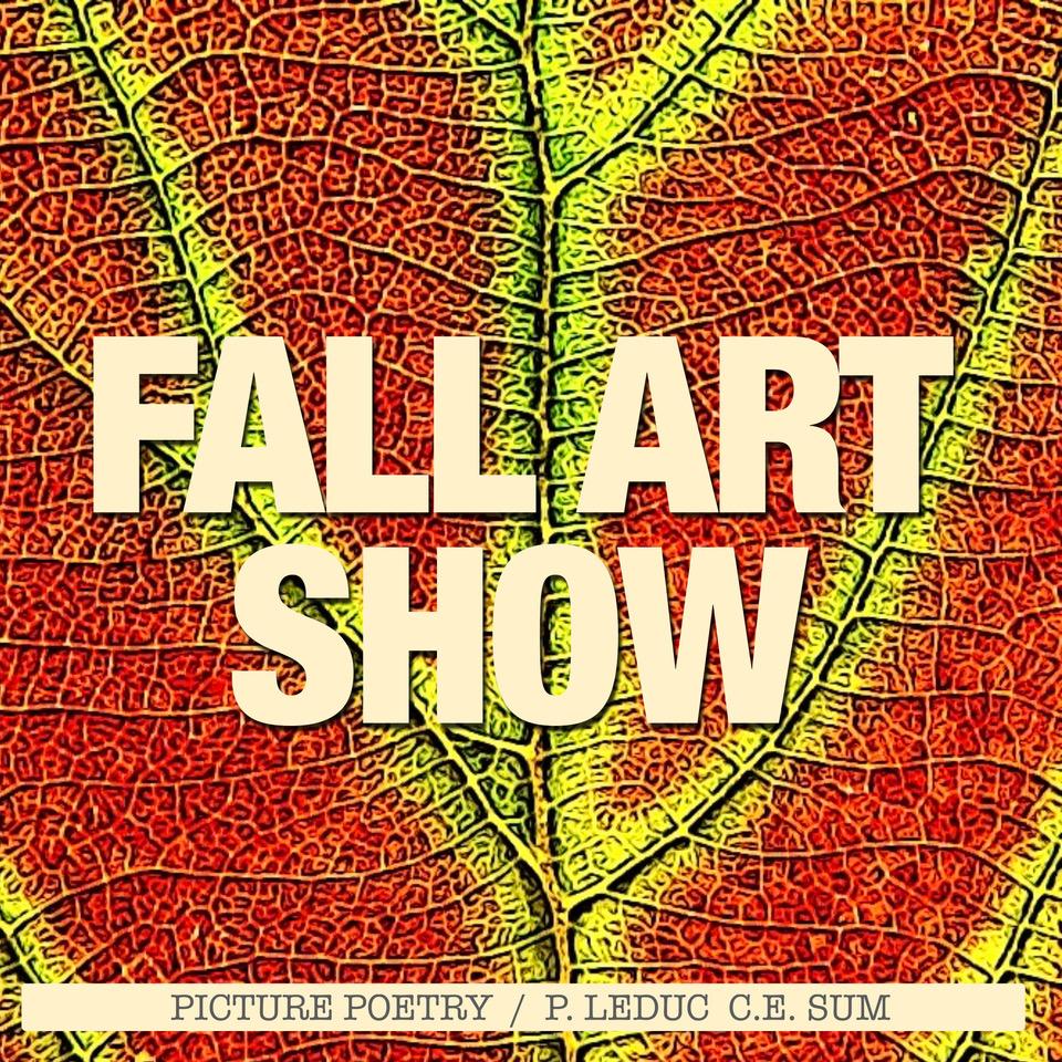 Fall Art Show poster