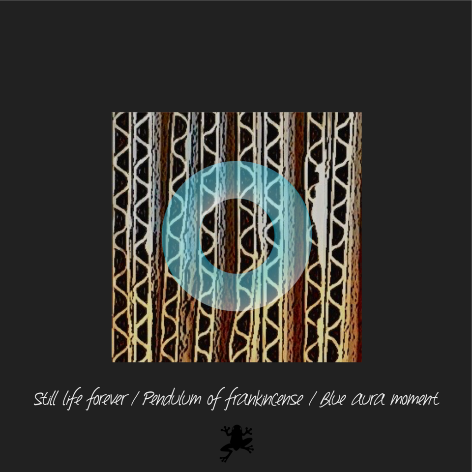 Blue aura moment Still life forever