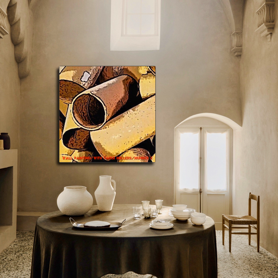 Wall Painting with Rollers wall