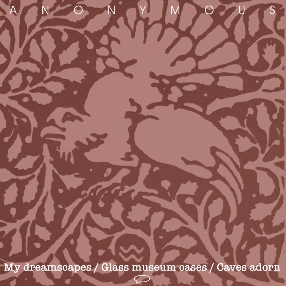 My dreamscapes Glass museum cases Caves adorn Anonymous